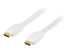DELTACO - HDMI-kabel med Ethernet - Højre vinkel